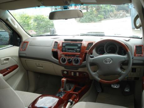 complete wood interior