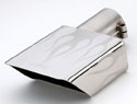 square exhaust tips from Sam Motors - Thailand's Best vehicle, accessories and performance parts exporter