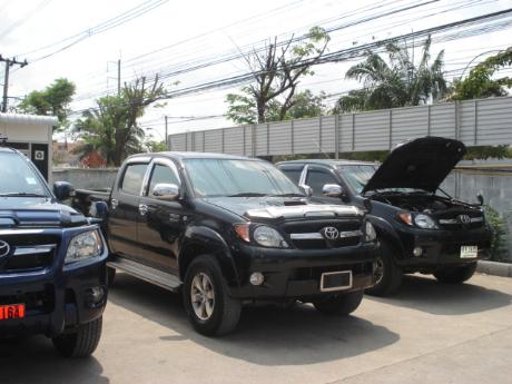 used Toyota Hilux VigoDouble Cab 4x4 G at Thailand's top Toyota new and used Hilux Vigo dealer Sam Motors Thailand